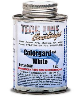 colorgard ceramic exhaust header coating white 4oz free fast shipping