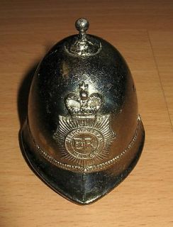London ER Metropolitan Police Figural Hat Helmet Metal Bell Melodic 