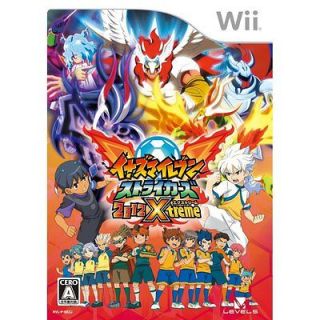 SHIPPING INS Wii Inazuma Eleven Strikers 2012 Extreme Japan Import 