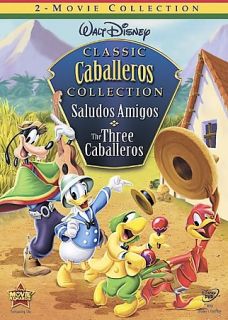Classic Caballeros Collection Saludos Amigos Three Caballeros DVD 