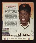 1955 redman tobacco baseball with tab 7 willie mays buy