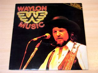 EX:EX  !! Waylon Jennings/Waylo​n Music/1980 RCA 2x LP Set/Greatest 
