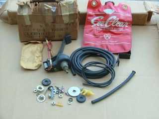 1957 60 Ford truck electric windshield washer kit, NOS pick up