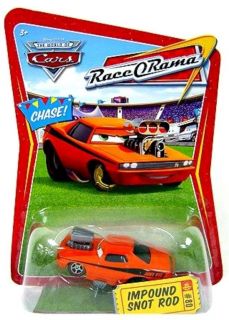 Disney Pixar Cars Race O Rama #80 Chase Impound Snot Rod Die Cast 