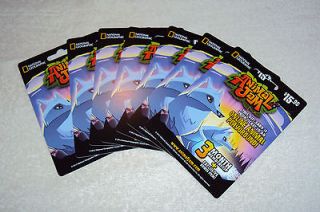 Animal Jam~Arctic Wolf Card~3 Months Membership~150​00 gems~FREE 