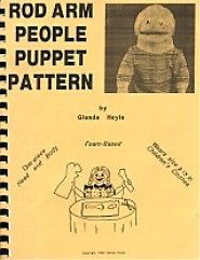 Rod Arm People Puppet & Legs Patterns for Ministry, Teachers 