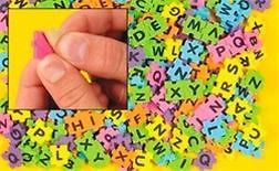 52 alphabet puzzle shape foam sticker letter 1 2 abc