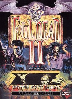 Evil Dead II (2) Dead by Dawn (Mastered DVD, 2000, 1987 Movie)