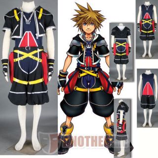  Anime Kingdom Hearts II Cosplay Costume   Organization XIII Outfit