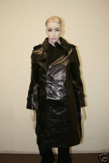 yohji yamamoto adidas women leather coat jacket s