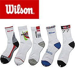 wilson men s long tennis badminton socks