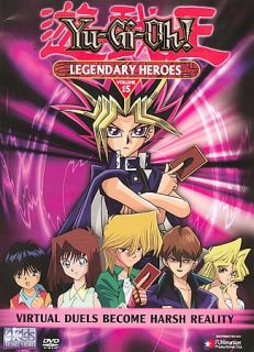 Yu Gi Oh   Vol. 15 Legendary Heroes DVD, 2003, Edited