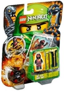 LEGO Ninjago 9572 NRG Cole Minifig with Spinner NEW in PACKAGE