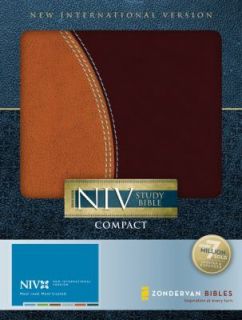 Zondervan Niv Study Bible Compact by Zondervan Publishing Staff 2008 