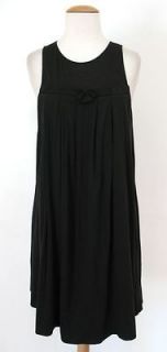 Stunning 3.1 PHILLIP LIM Black Draped Grecian Shift Dress Sz XS