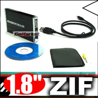 ZIF 1 8 HDD Enclosure Case H Caddy for Toshiba Hitachi