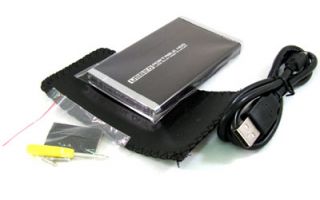 USB Aluminum Enclosure Case for 1 8 ZIF Hard Drive HDD