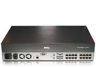 DELL PowerEdge 2161DS 2 16 port 2 User KVM Over IP Switch + Virtual 