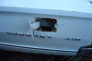 Original Mopar 1967 Dodge Coronet Left Quarter Panel