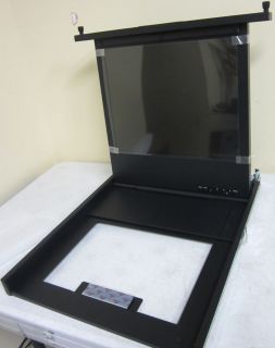IBM 39M2960 1U Rackmount 17in Flat Panel Monitor 1723 1RX
