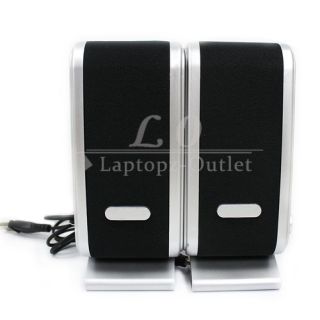 New 120W USB 2 0 Power Laptop Computer PC Speaker Speakers