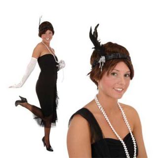 Roaring 20s 1920s Party Gangster Flapper Headband