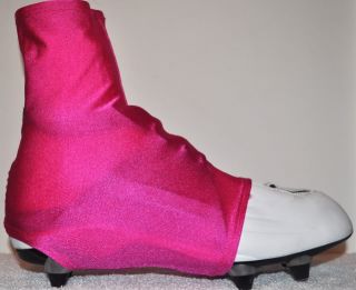 pink revolution 11 cleat cover spats