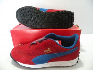 Puma Easy Rider Ext Sneakers Red Blue Men Shoes 341784 02 Size 4 5 6 5 