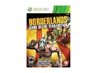 Borderlands Game of the Year Edition Xbox 360 Game 2K Games