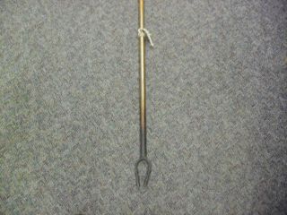 Vintage 3 Foot Long Brass Fire Poker Made in England