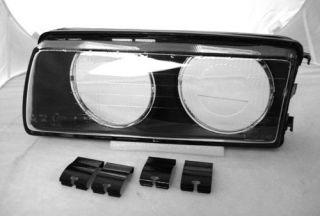 BMW E36 Projector ZKW Headlights Ellipsoid Glass Lens L