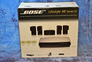 Bose Lifestyle 48 IV Home Theater System; Mint in Factory Box; White 
