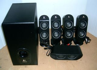 Logitech x 530 5 1 Surround Sound Computer Speakers