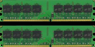 4GB 2x2GB Memory 256x64 PC2 5300 667MHz 1 8V Non ECC DDR2 240 Pin DIMM 