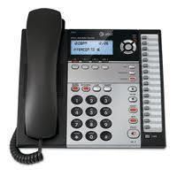 Corded 4 Line Telephone with Base Speakerphone, Caller ID/Call Waiting 