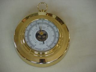 Sargent Welch Scientific Co Western Germany Barometer Thermometer 