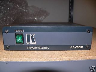 Used Kramer VA 50p 6 Port Universal 12volt Power Supply