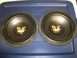 Rockford Fosgate Punch RFP 1208 8 Subwoofers