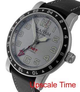 Graham Silverstone GMT Automatic Mens Luxury Watch 2TZAS S01A L99S 