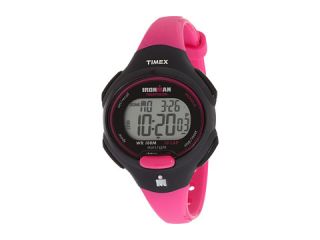 Timex Sport Ironman Pink and Black Mid Size 10 Lap Watch    