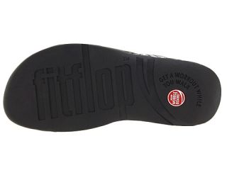 FitFlop Walkstar III Leather Black Patent Leather    