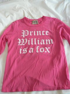 JUICY COUTURE L S Shirt Prince William is a Fox M