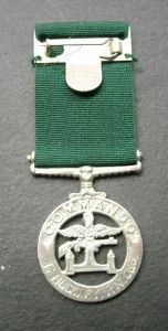 Scarce WW2 Silver Royal Navy Commando Medal named to G Buckley