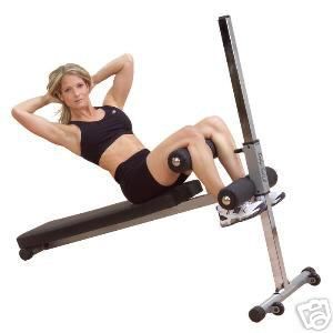 New Body Solid Sit Up Exercise AB Crunch Board Bench