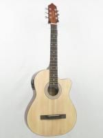 Giannini GSFX 1CEL Thinline Dreadnought Electric Acoustic Guitar Blem 