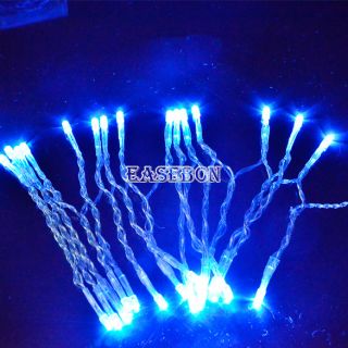 New AA Battery Blue 3M 30 LED String Fairy Party Festival Decor Lights 