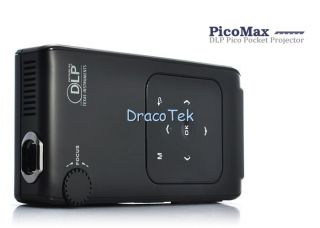 Picomax DLP Pico Mini Pocket Projector USB SD AV 500A