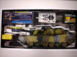 M1A2 Abrams US Battle Tank 3816 RC Airsoft Radio Control Military BB 