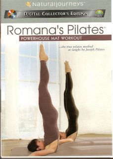 Romanas Pilates Power House Mat ABS Work Out New DVD 743457183222 