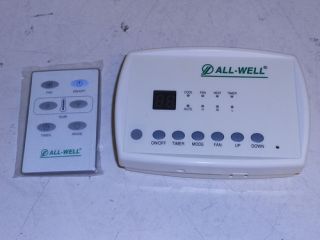 NEW All Well Thermostat Digital Display AC 2100 Series with Remote 